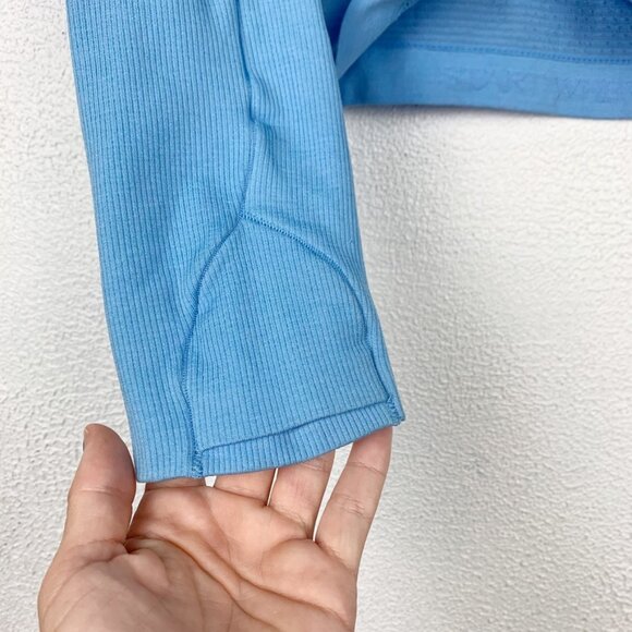 lululemon | Swiftly Tech 2.0 Long Sleeve *Race Length Blue Nile - Picture 4 of 8